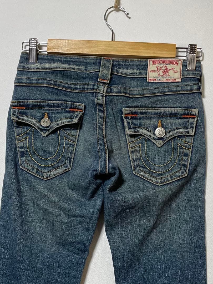 TRUE RELIGION JOEY USA製 レディース デニム ブーツカット 25インチ