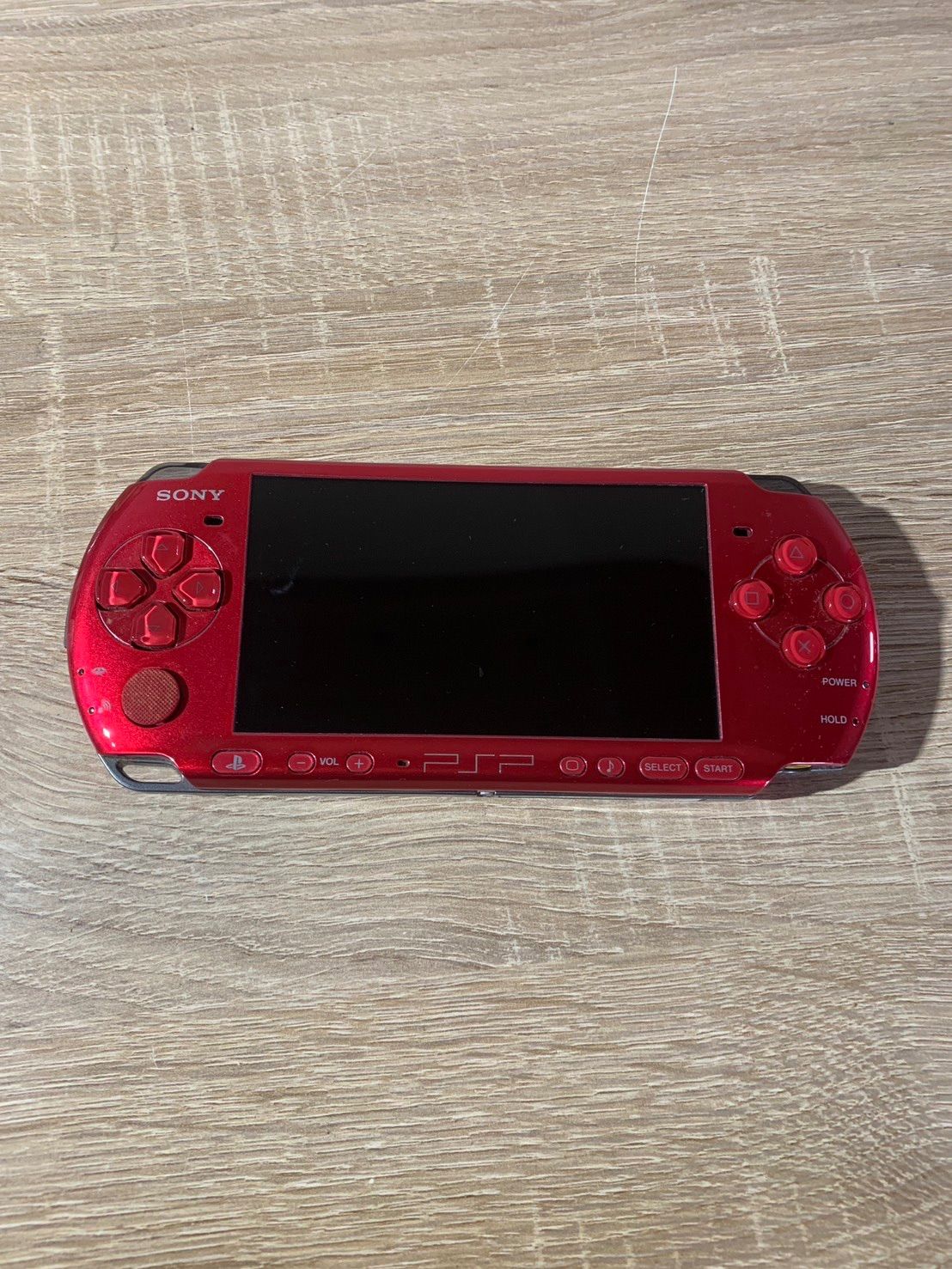 6261 PlayStation ポータブル PSP 3000 ラディアント レッド