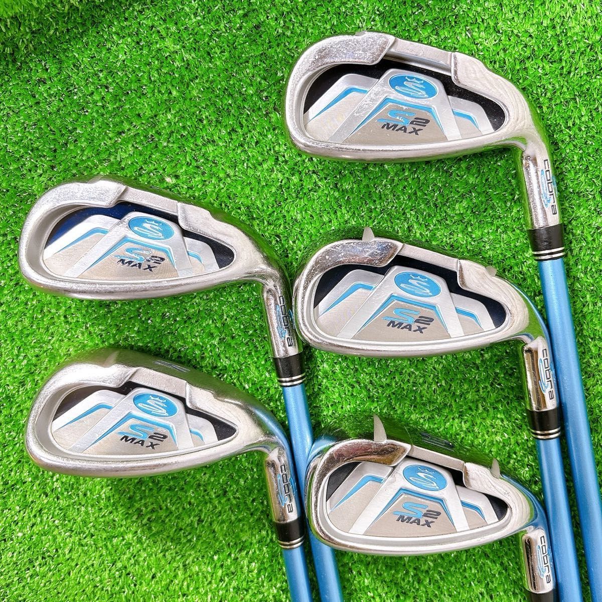 レディース cobra コブラ S2 MAX アイアン5本セット 女性 右 L COBRA - レディース cobra コブラ S2 MAX アイアン5本セット 女性 右 L