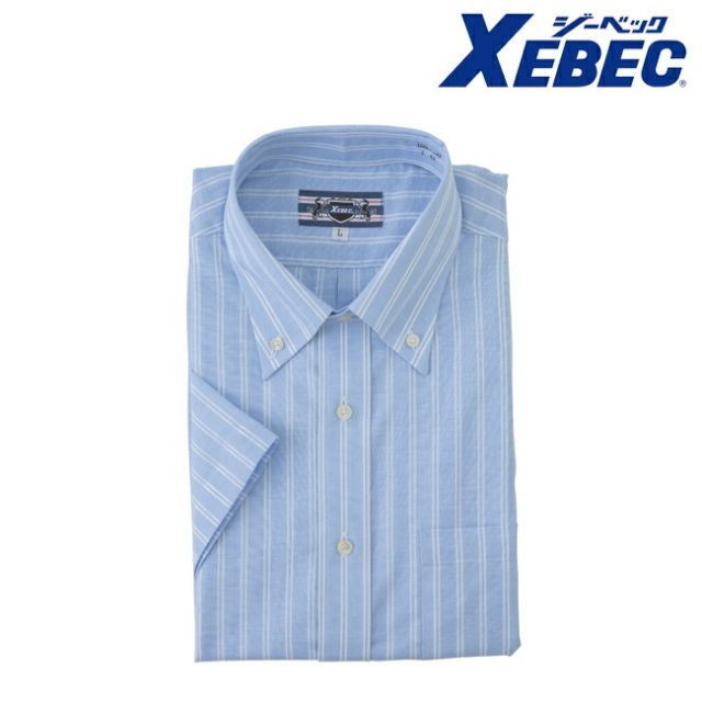 XEBEC ジーベック 半袖ボタンダウン 15067