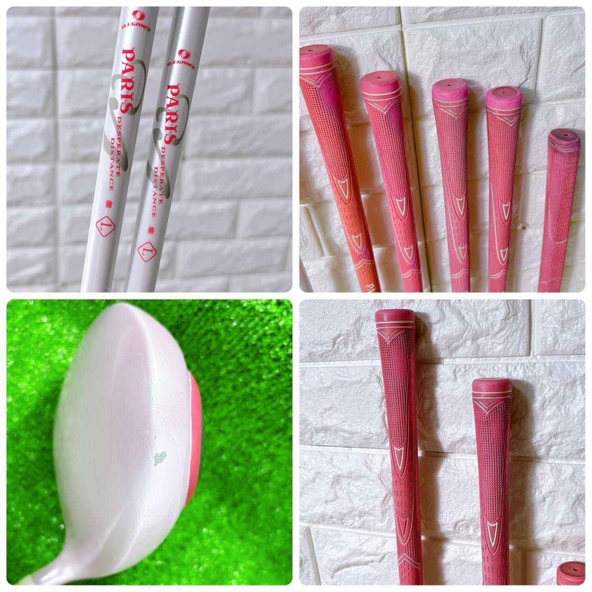 レディース ゴルフクラブハーフセット 新品キャディバッグ