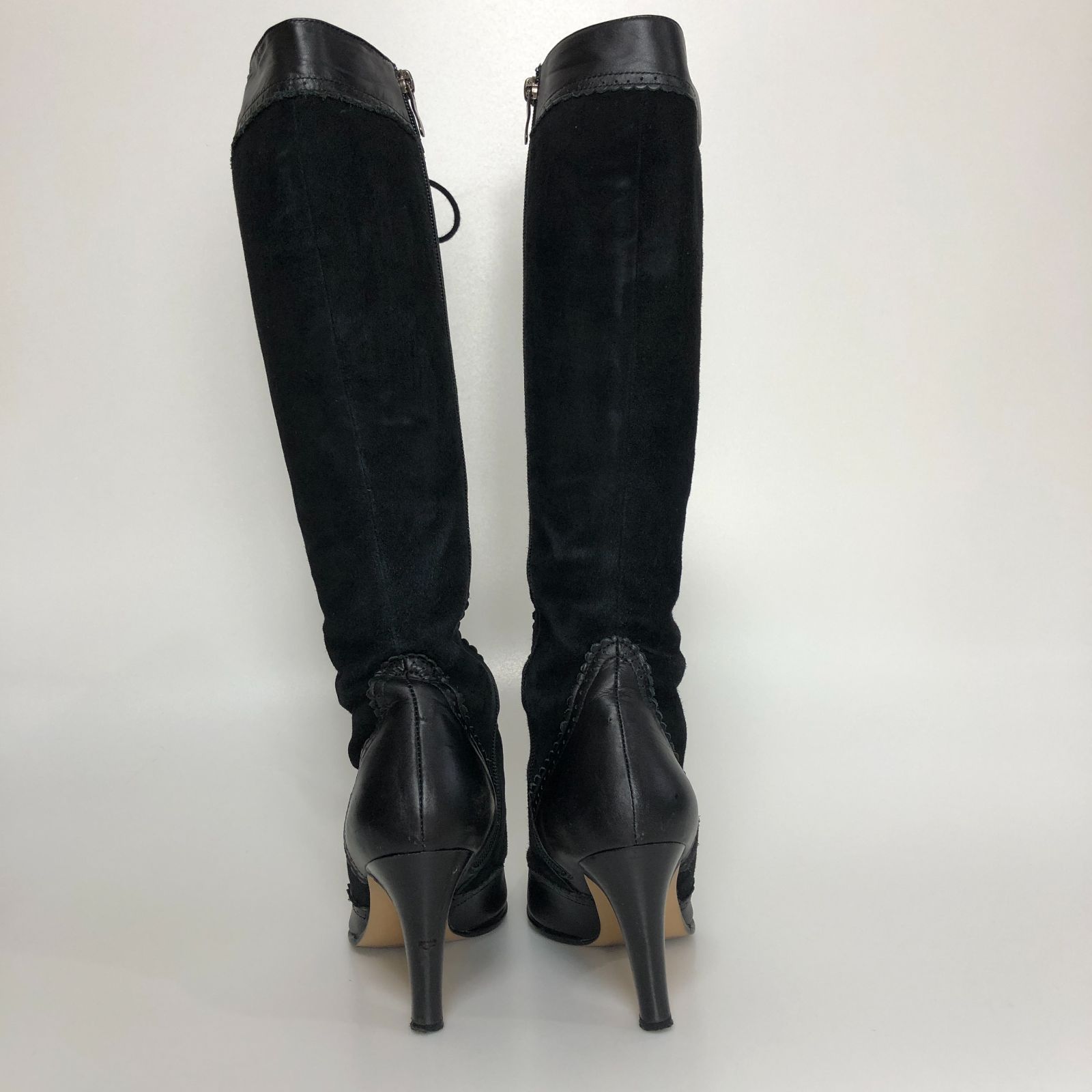 rebecca taylor レベッカテイラー ロングブーツ ブラック KSAW10-9347 