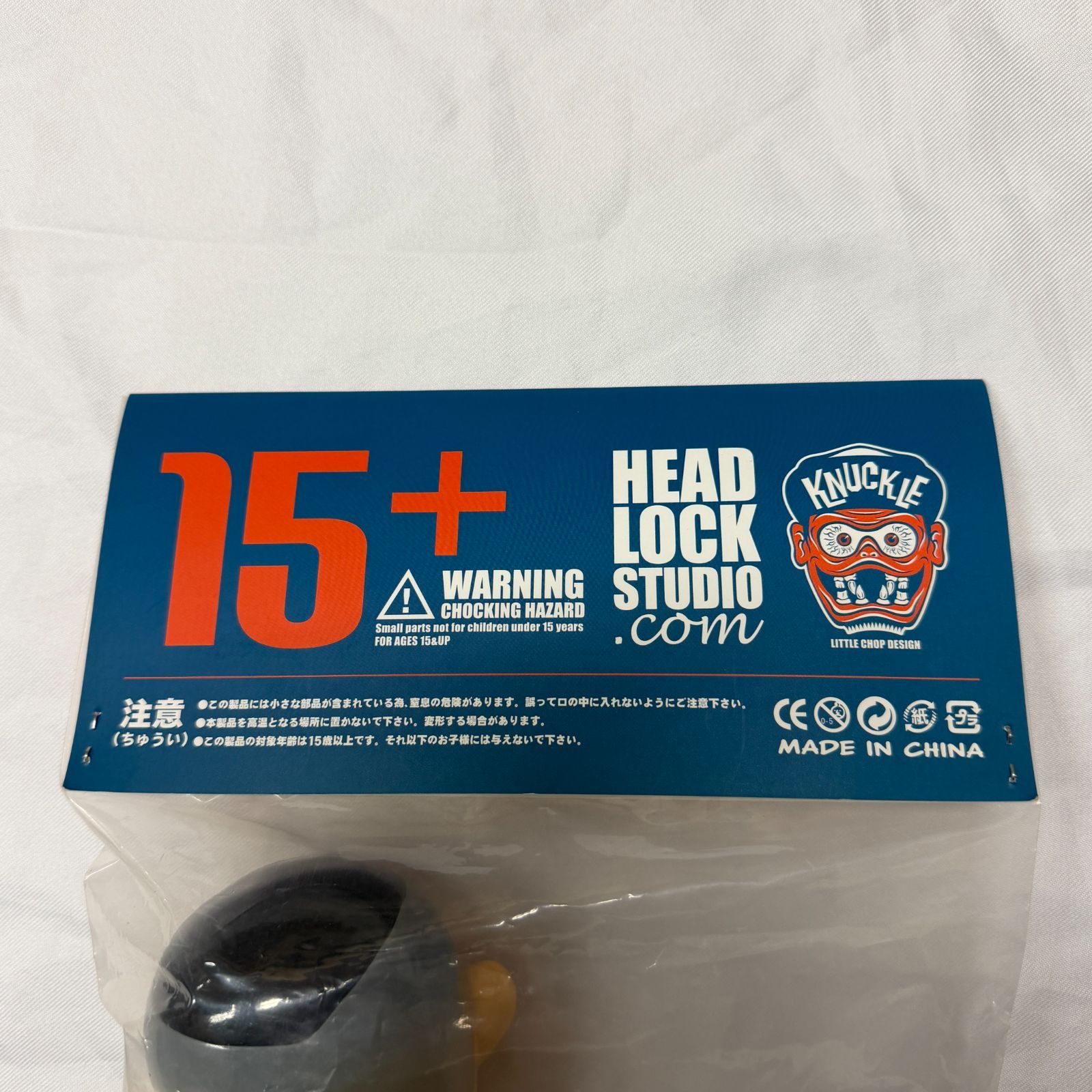 未使用品 HEADLOCKSTUDIO G.CUE ナックルズ ソフビ 人形 カスタム