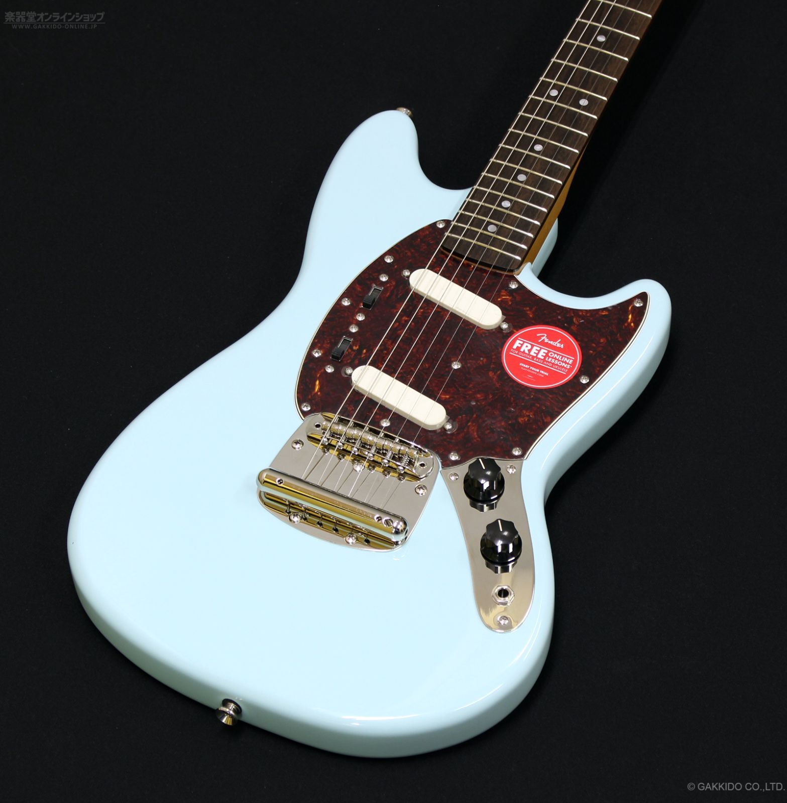 新品] Squier Classic Vibe '60s Mustang [Sonic Blue] Squier by