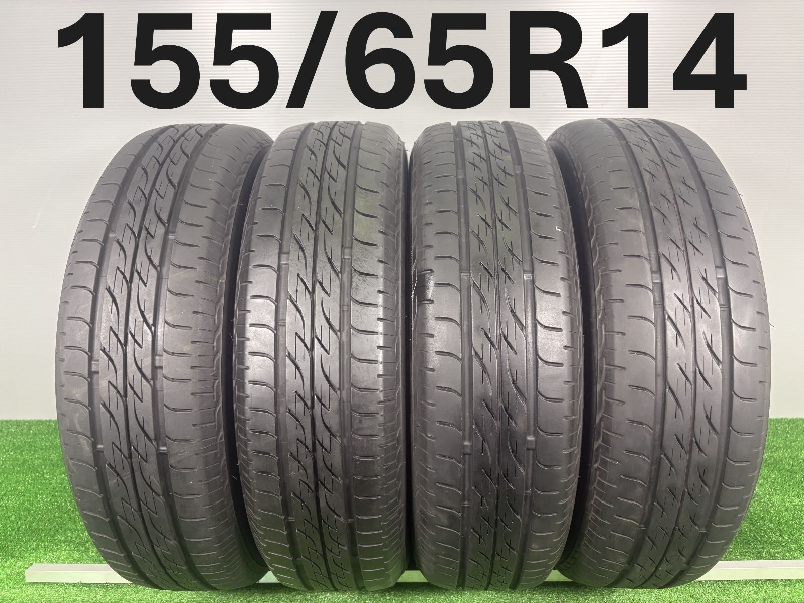 送料無料☆155/65R14 ブリヂストン NEXTRY 2021～2022年製 4本 夏