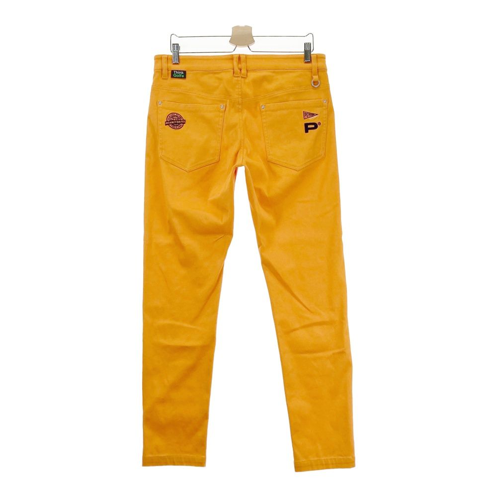 新品　パーリーゲイツ　パンツ　厚手　ストレッチ　秋冬　オレンジ　テーパード　5 新品 パーリーゲイツ パンツ 厚手 ストレッチ 秋冬 オレンジ
