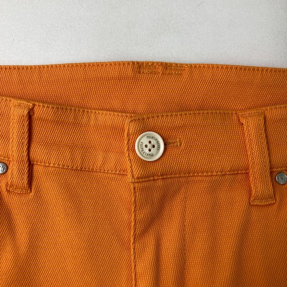 サイズ：5 PEARLY GATES パーリーゲイツ ストレッチパンツ オレンジ系