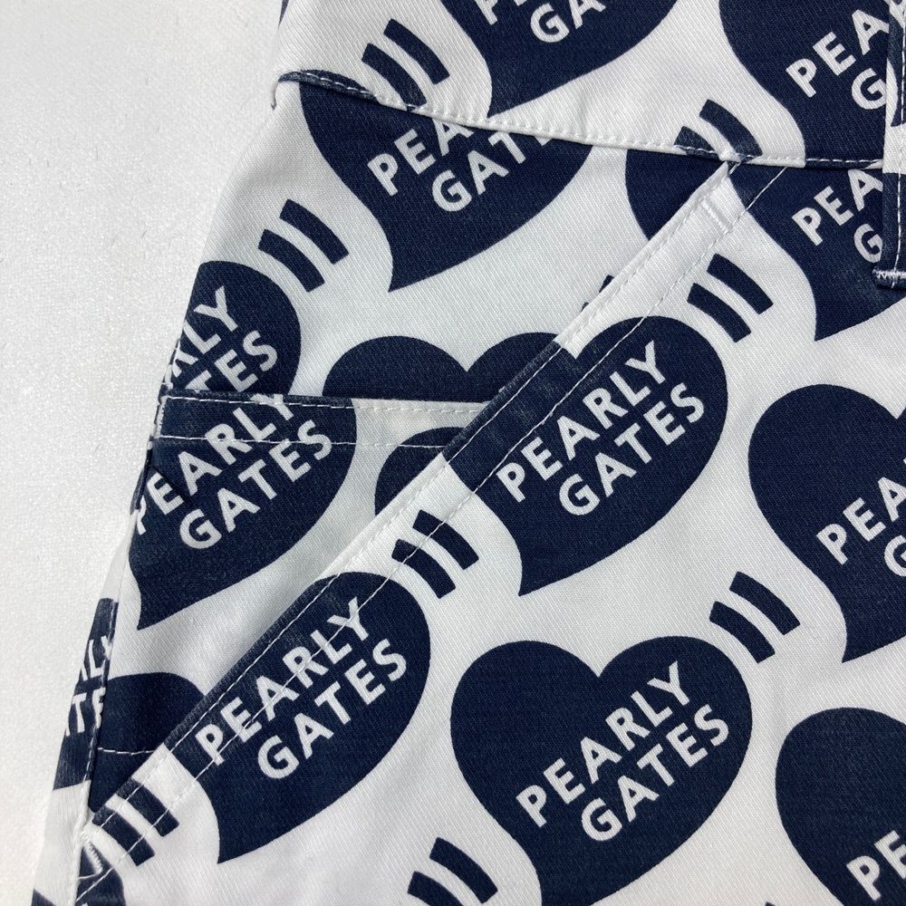 ストレッチスカート ハート柄