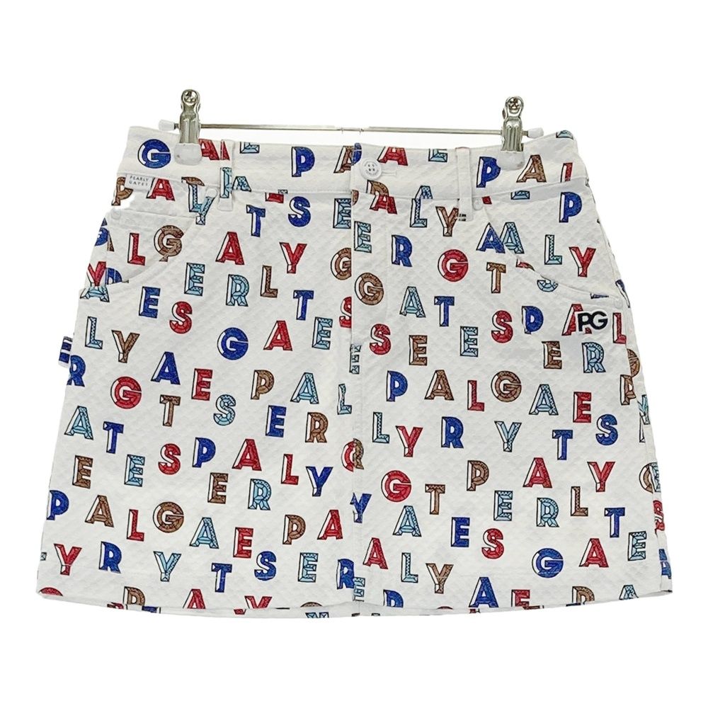 パーリーゲイツ　ゴルフウェア　スカート サイズ：0 PEARLY GATES パーリーゲイツ ストレッチスカート ロゴ柄
