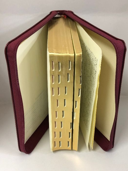 THE BIBLE ジッパー サムインデックスつき 新共同訳 中型 〔エンジ〕 NI 55 ZTI エンジ 日本聖書協会 共同訳聖書実行委員会