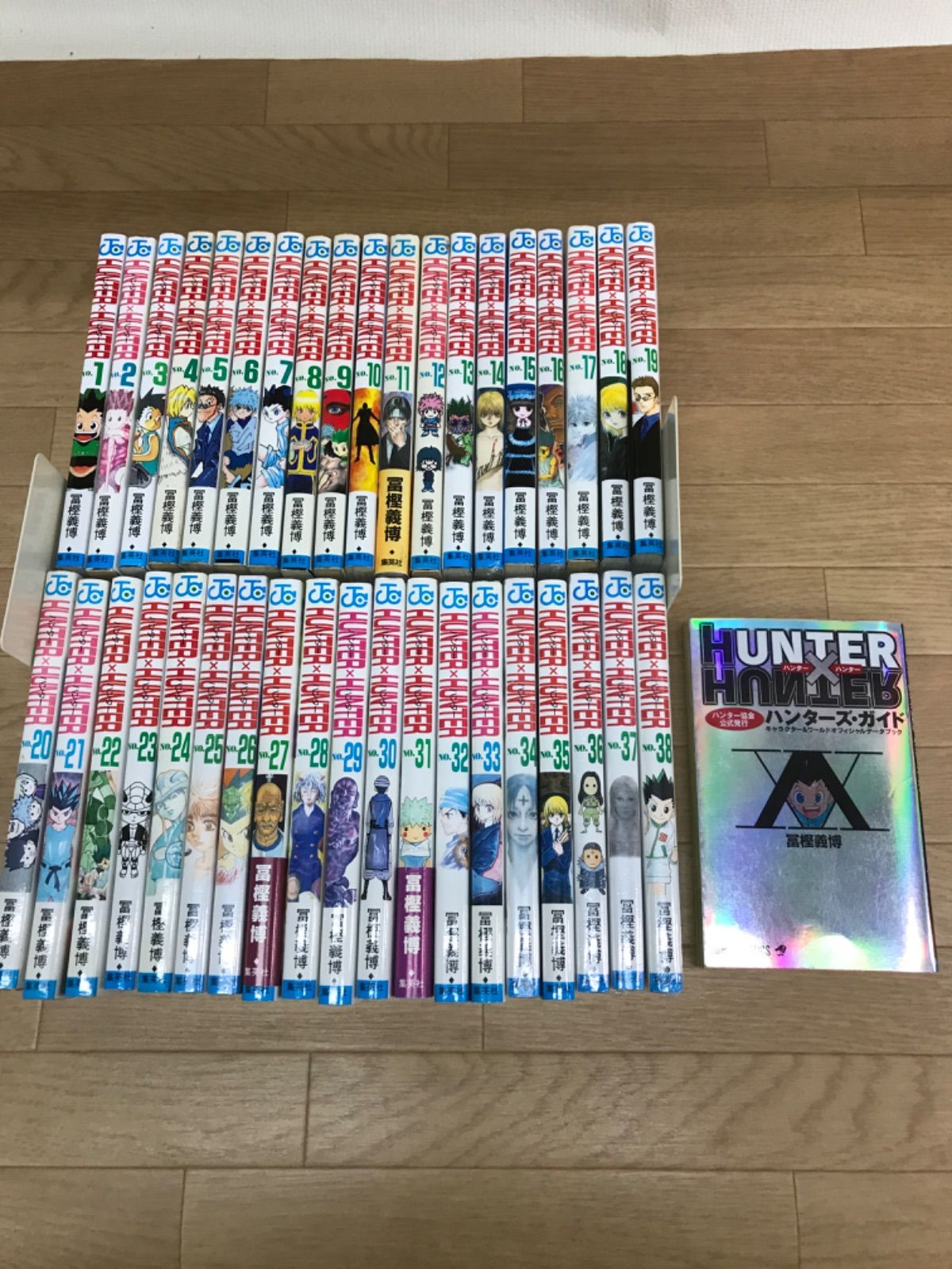 ☆②【未開封8冊】ハンターハンター HUNTER×HUNTER 1~38巻 全巻セット