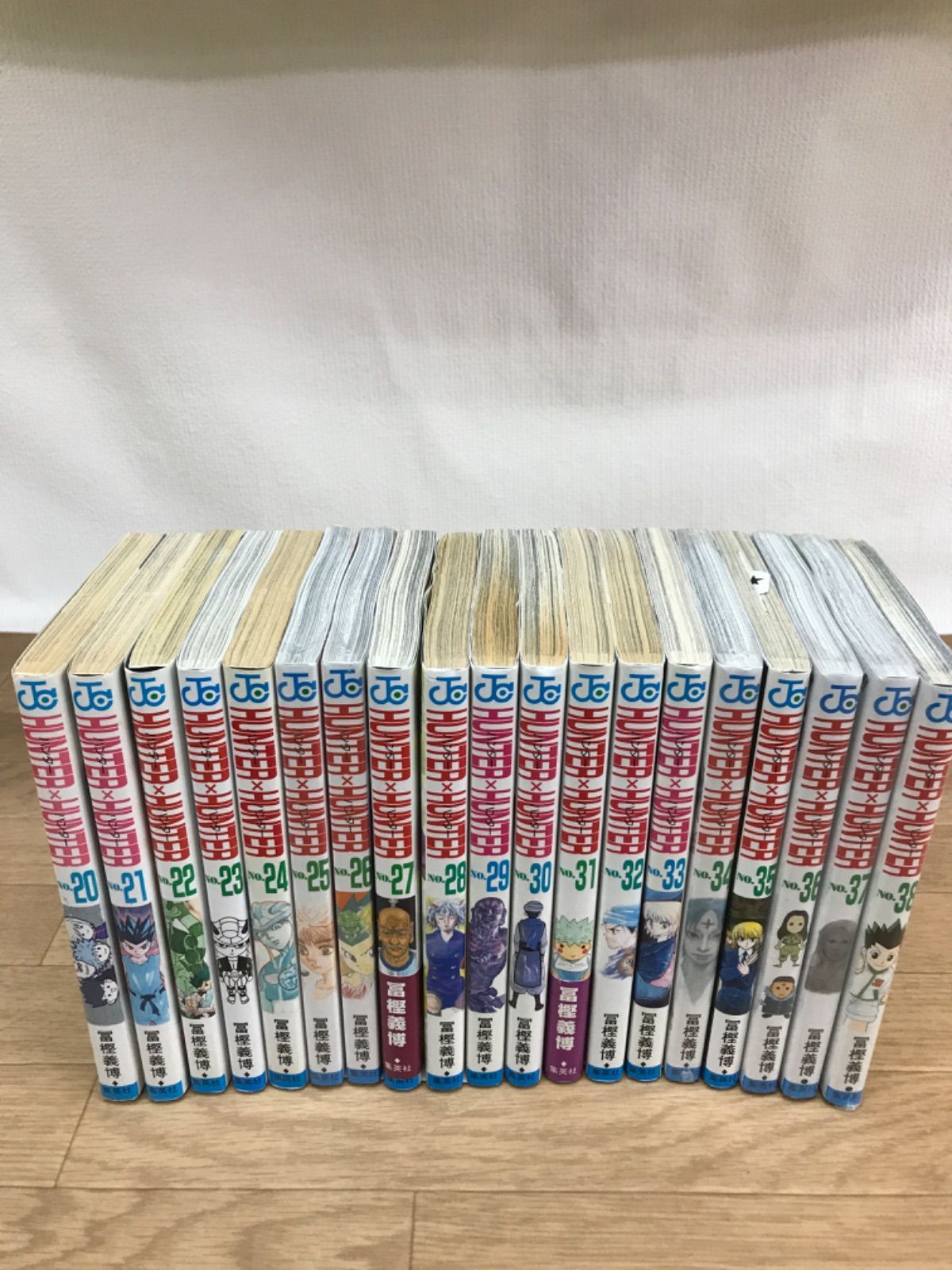 ☆②【未開封8冊】ハンターハンター HUNTER×HUNTER 1~38巻 全巻セット