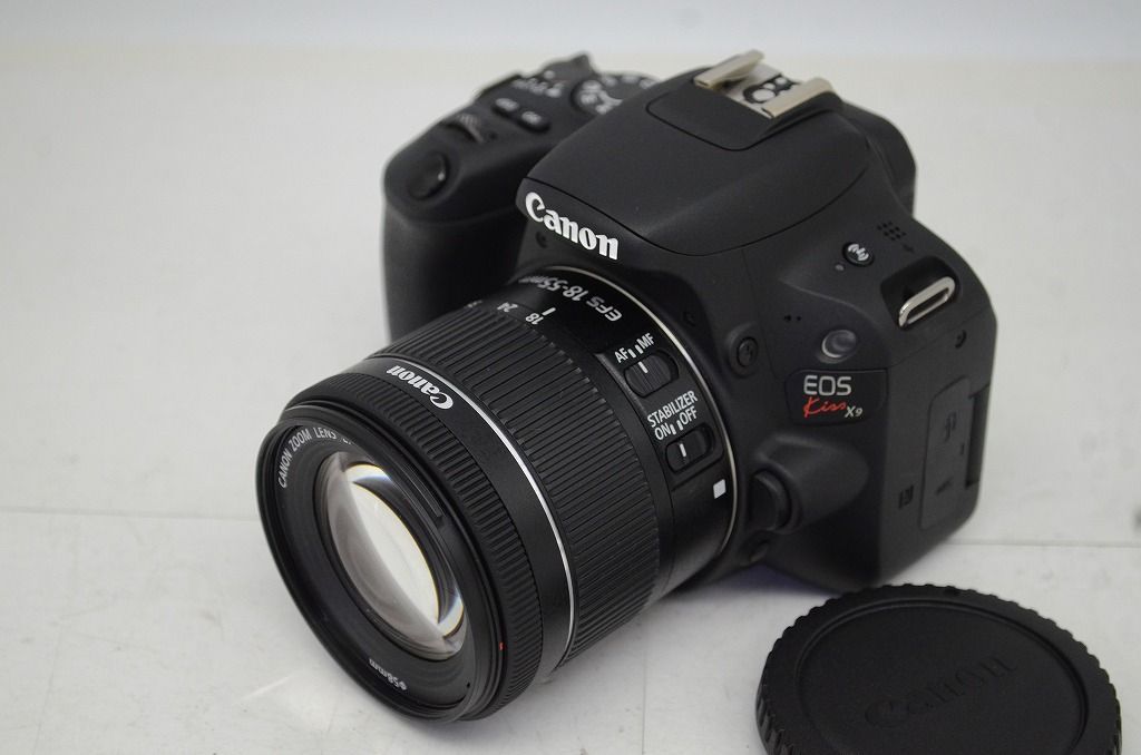 Canon キヤノン EOS Kiss X 9 ボディ EF S 18 55 mm IS STM レンズキット デジタル一眼レフカメラ 251020 ah