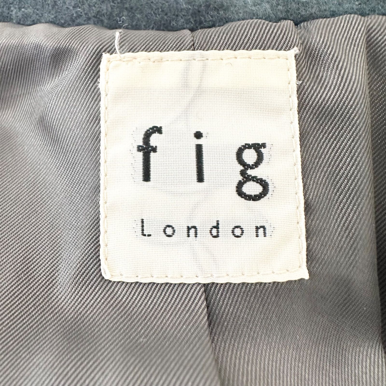 fig London フィグロンドン エアリアルパイル Phebeコート ステン