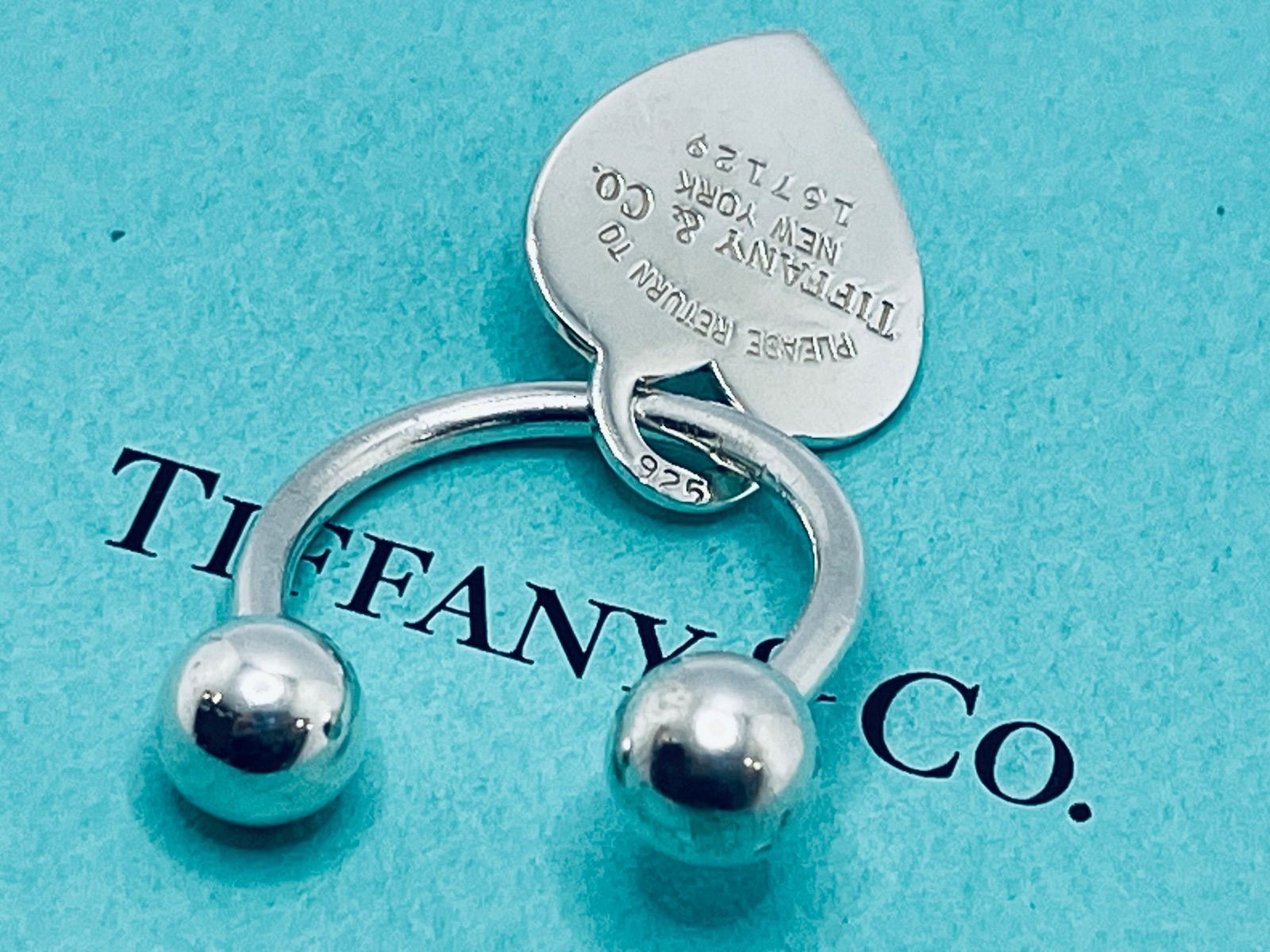 Tiffany & Co ティファニー リターントゥ ハートタグ キーリング 