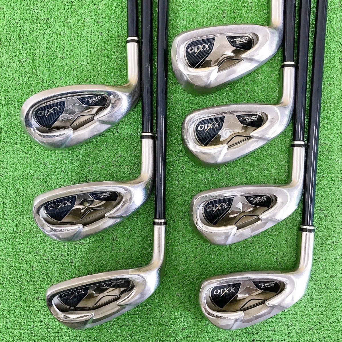 チ86☆希少左利き用 ゼクシオ5 7本アイアンセット R MP500 レフティ
