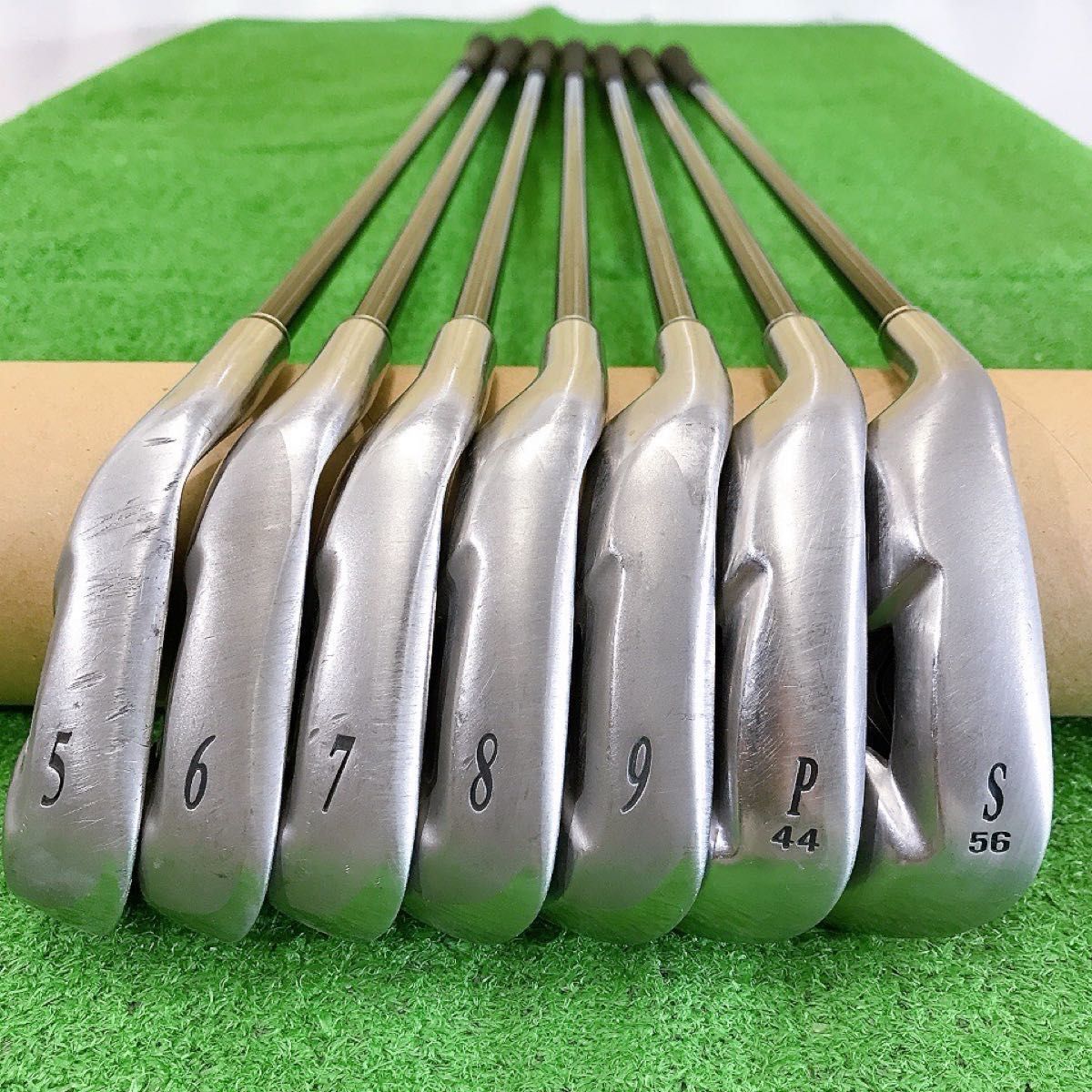 チ86☆希少左利き用 ゼクシオ5 7本アイアンセット R MP500 レフティ