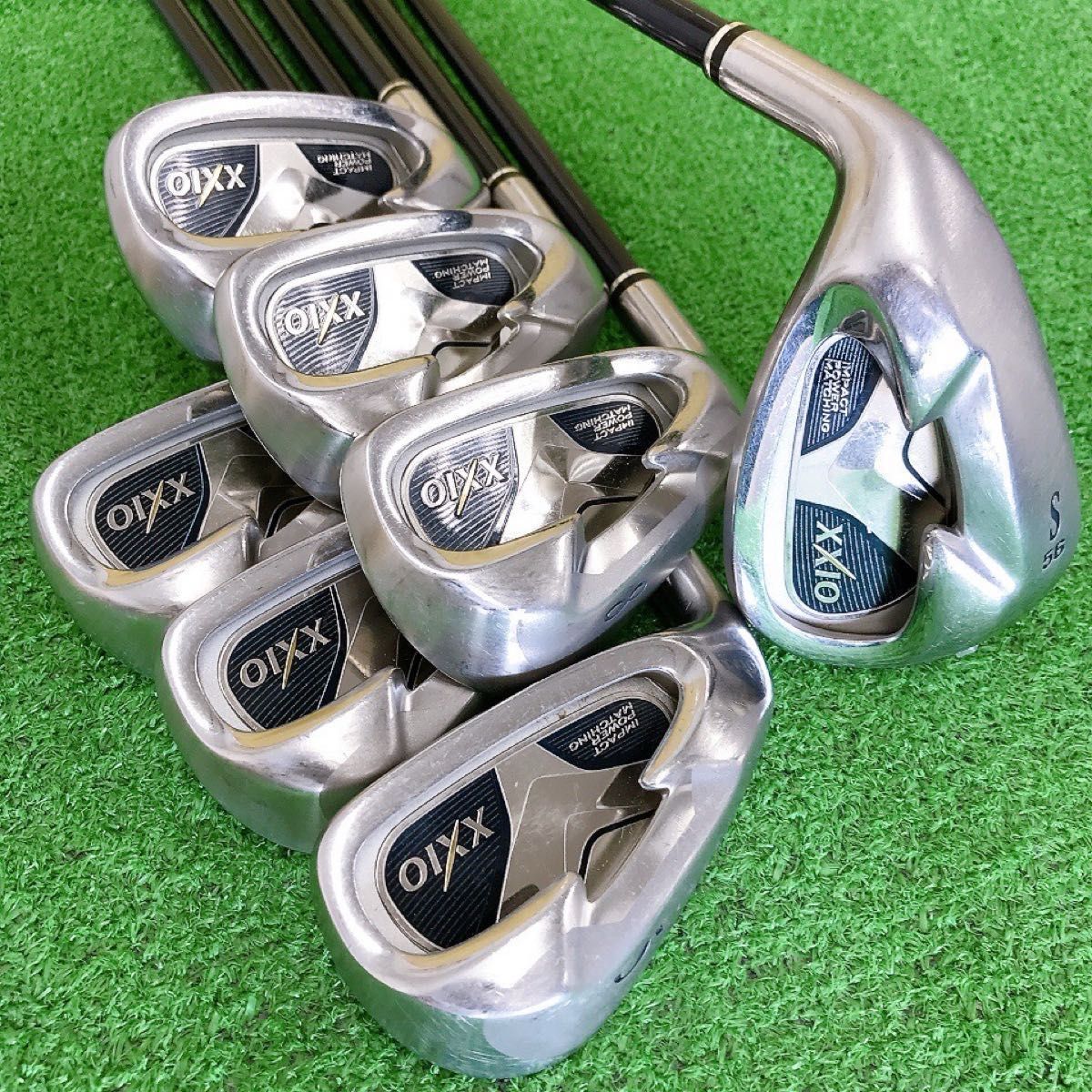  チ86 左利き用 ゼクシオ5 7本アイアンセット R MP 500 レフティ XXIO 5代目 Lefty JAPAN アイアンセット メンズ