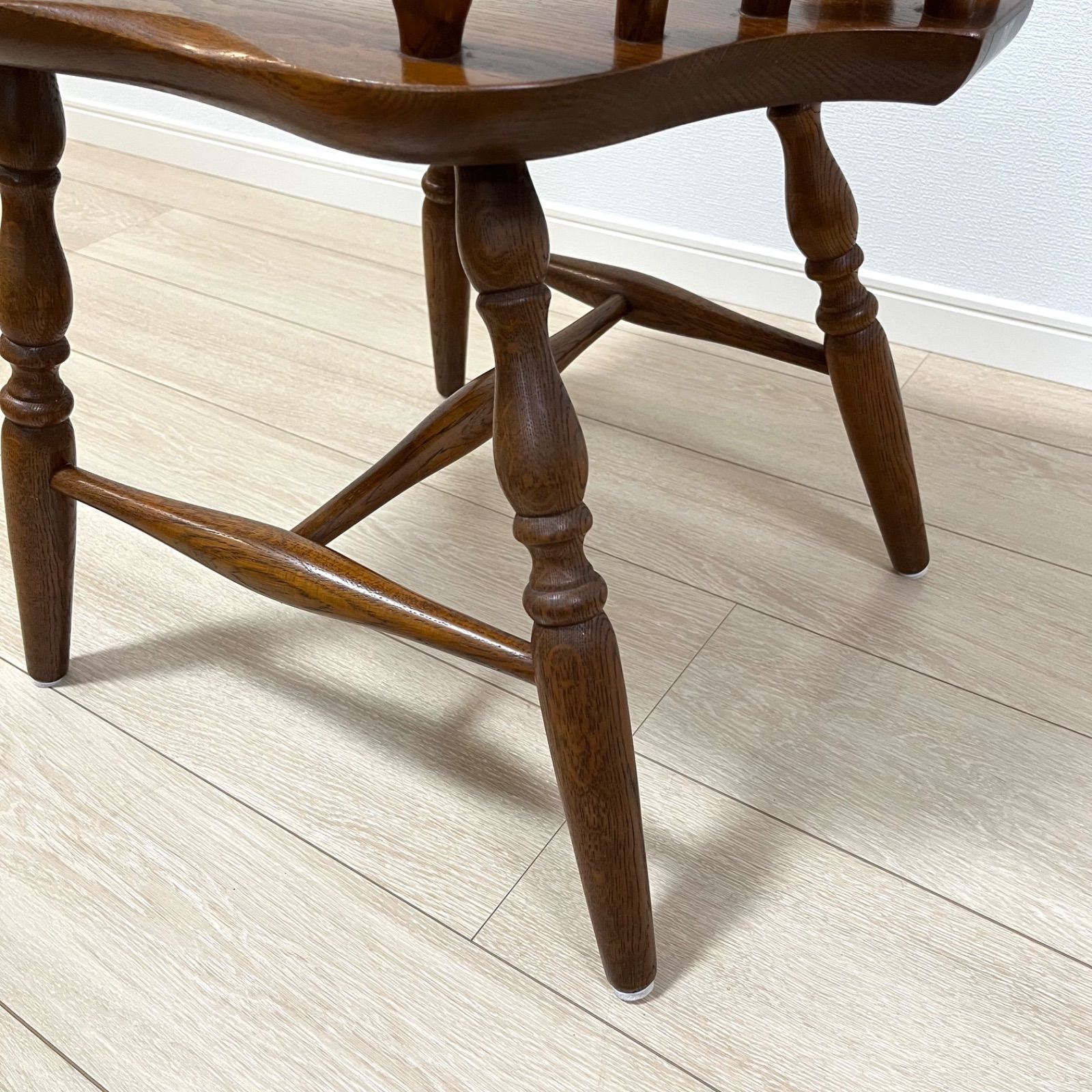 た72【美品】柏木工 ウィンザーチェア ダイニングチェア ボウバック