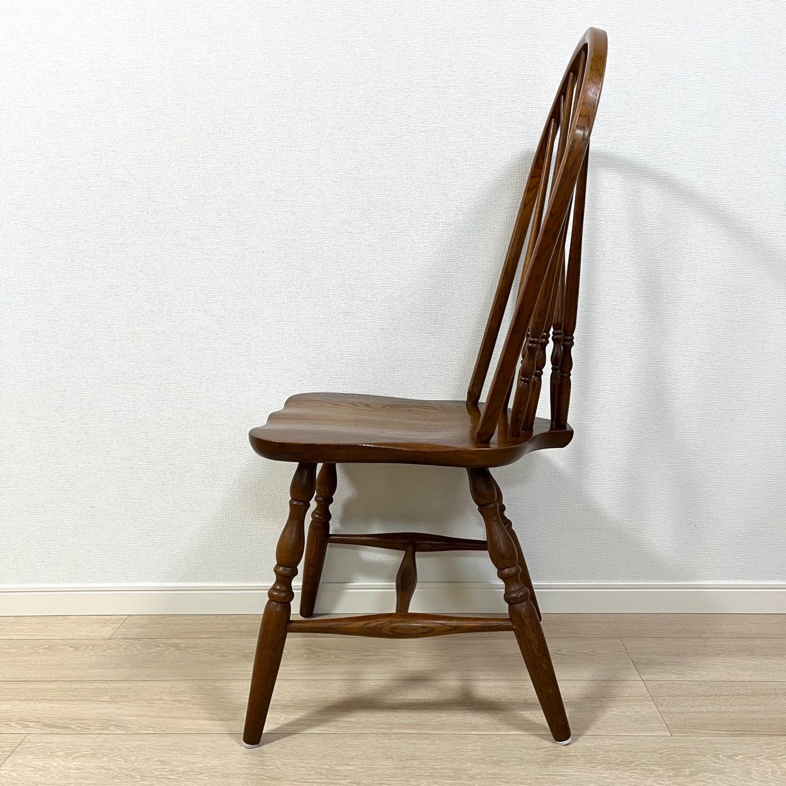 た72【美品】柏木工 ウィンザーチェア ダイニングチェア ボウバック