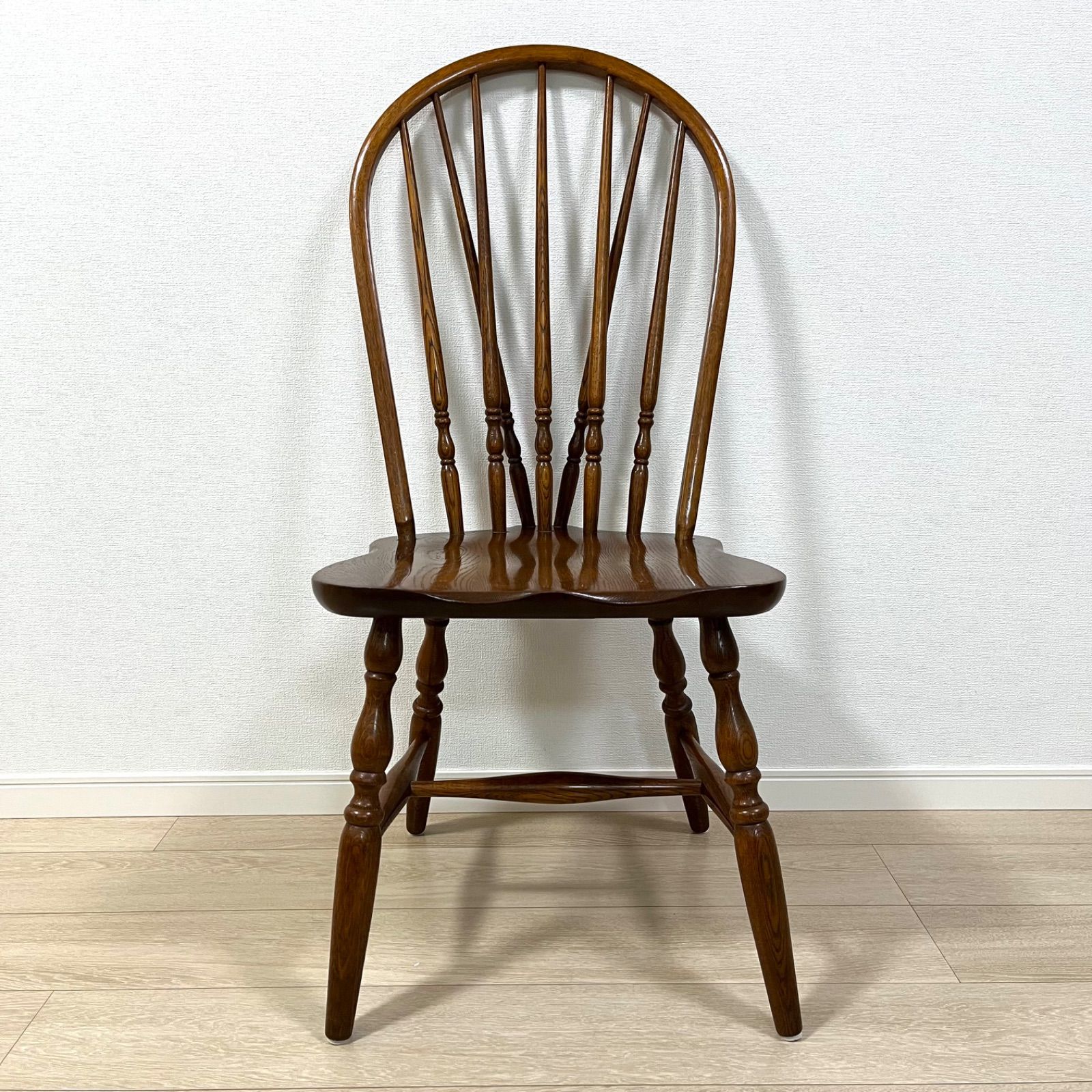 【柏木工】ウィンザーチェア　ダイニングチェア　椅子　ボウバック た72【美品】柏木工 ウィンザーチェア ダイニングチェア ボウバック