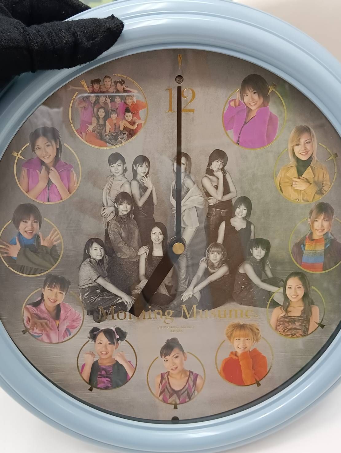 品】Morning Musume モーニング娘。本人音声クロック 壁掛け時計 モー