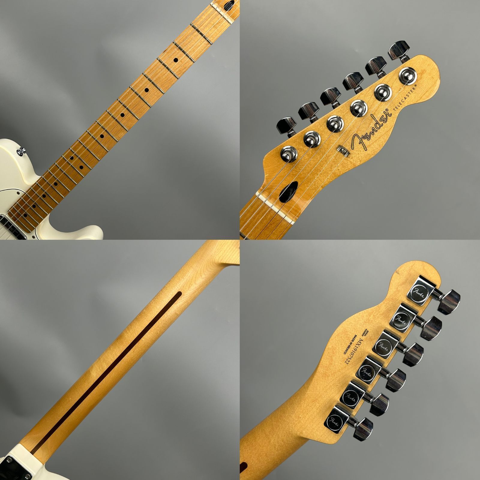 Fender Mexico Player Telecaster Polar White 2019年製 f145 - メルカリ