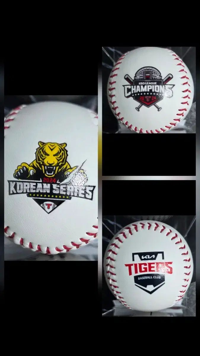 2025韓国シリーズ 優勝記念球 サインボール キア 梁 玹種 ヤン ヒョンジョン ネイル オール