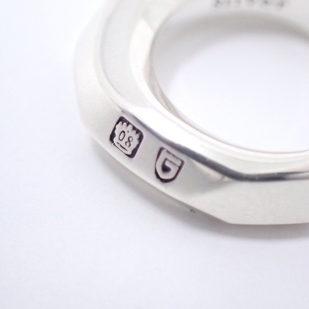 GARNI ガルニ クロッケリー フープ ピアス シルバー【いおき質店