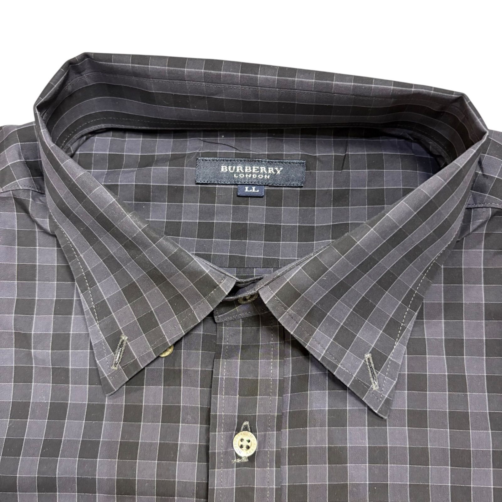 【美品✨️×近年タグ】バーバリーロンドンBURBERRYノバチェック 長袖シャツ バーバリーロンドン 近代タグ ノバチェック 長袖シャツ L BURBERRY