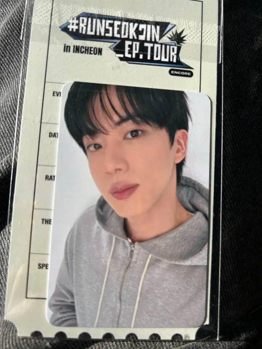 BTS ジン Runseokjin アンコール ARMY ZONE トレカ 新品未使用】BTS ジン RUNSEOKJIN アンコール ARMY ZONE トレカ 限定