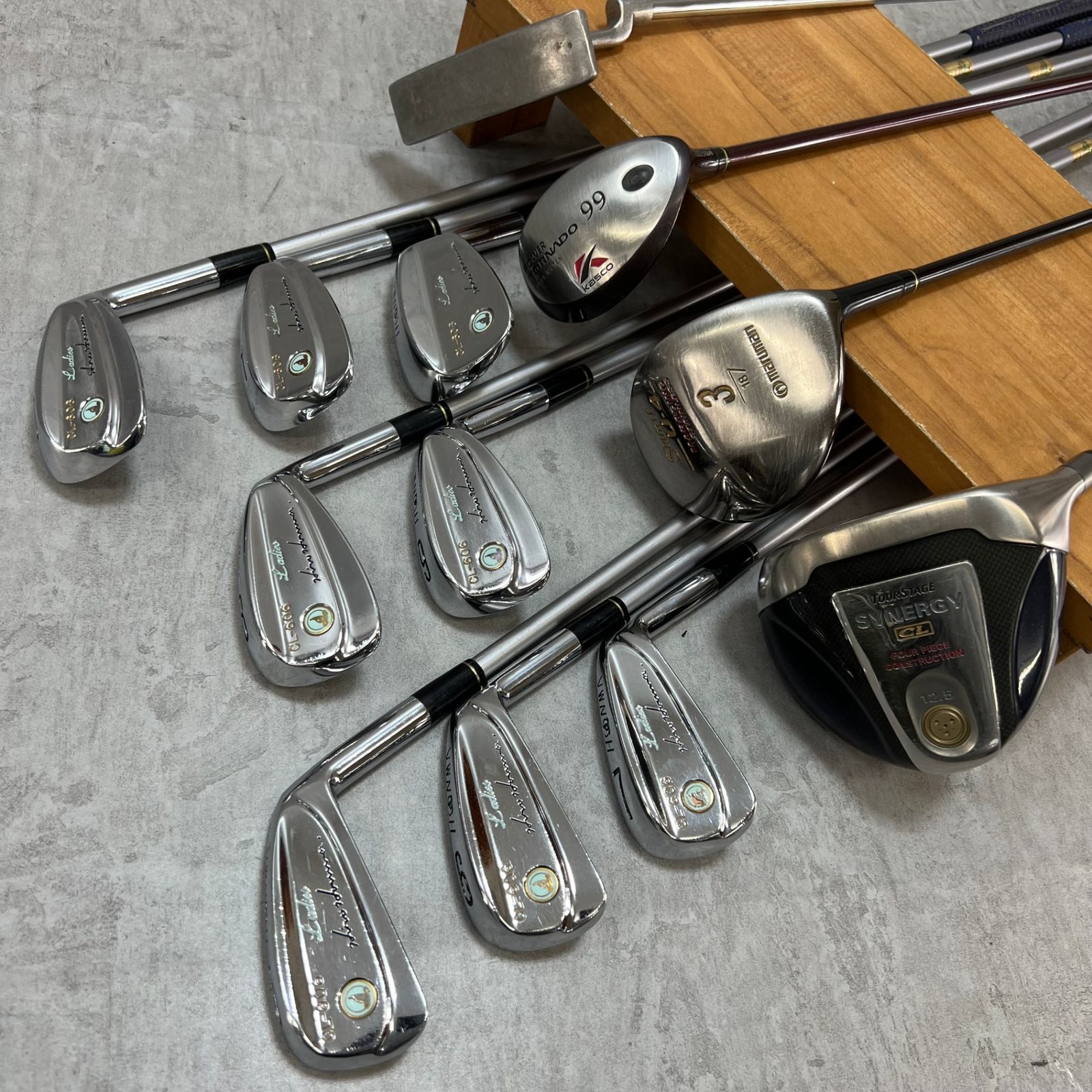 レディース ゴルフクラブ セット ツアーステージ ViQ 右利き 12本