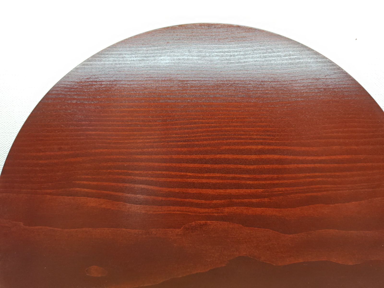 逢絢亭 茶道具 敷板 花台 丸香台 松ウルミ塗 表千家好 木製 中村湖彩 紙箱入り