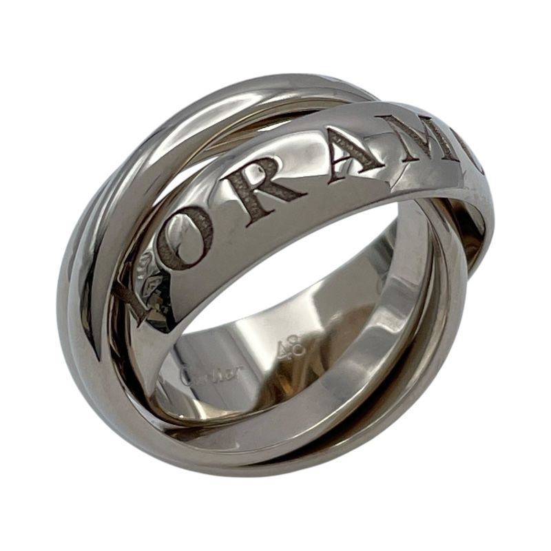 カルティエ Cartier トリニティリング ホワイトゴールド 750 ジュエリー