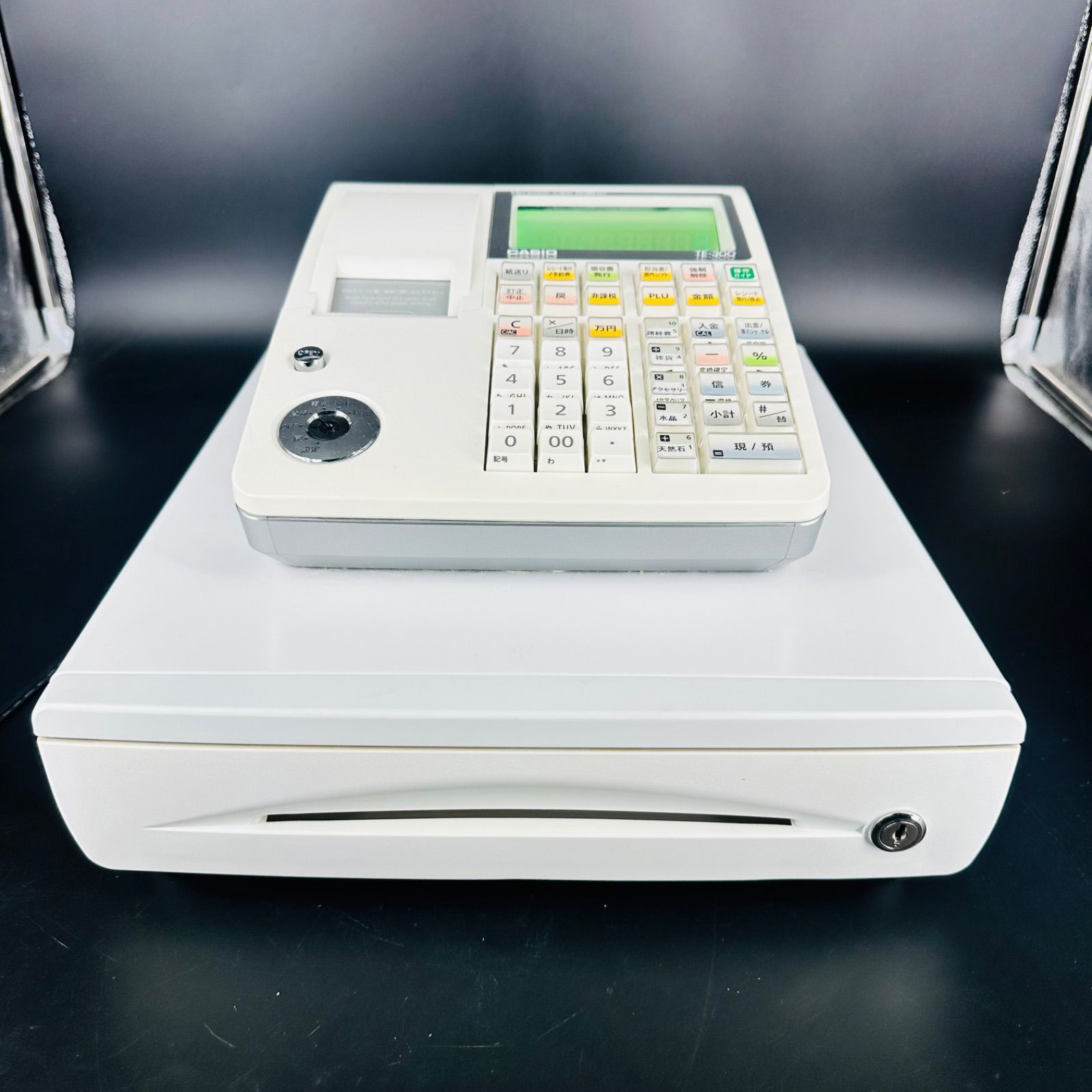 カシオレジスター TE-120 フル設定込み 送料無料 人気機種 681061