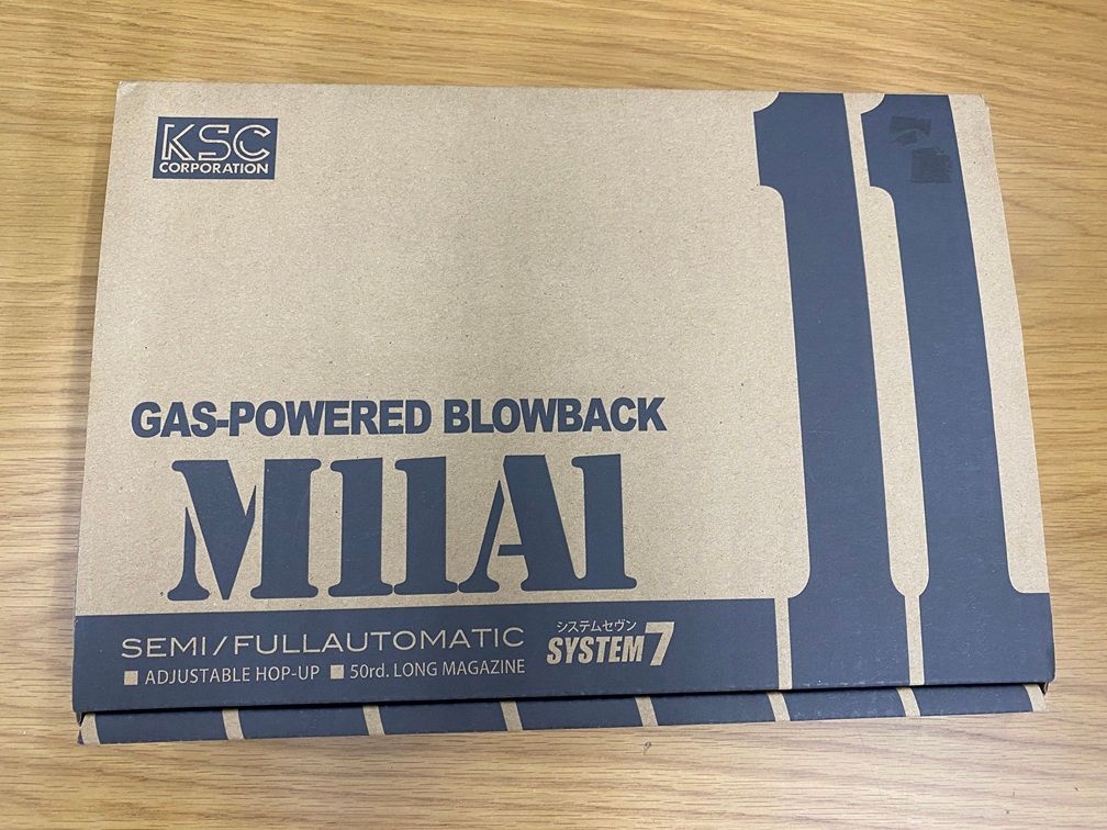 品 KSC M11A1 システム7 ガスブローバック SMG エアガン YR-19490