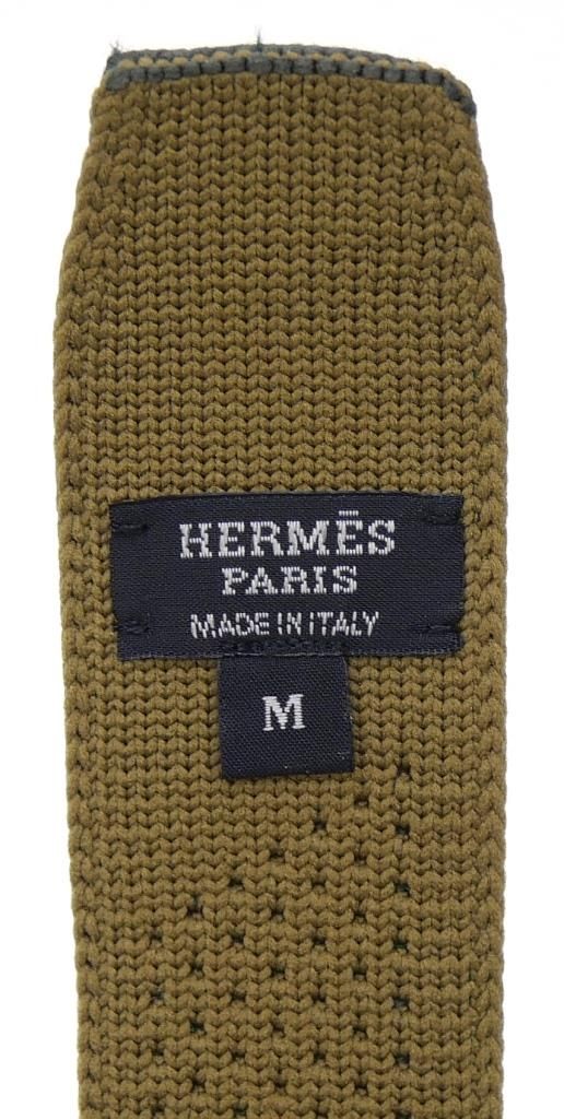 エルメス HERMES ベルト＆バックルセット ニットベルト スプリント