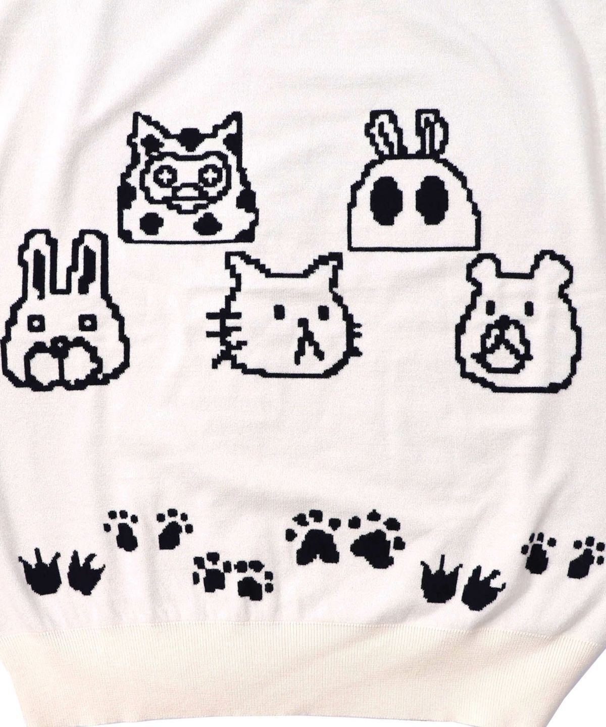  ScoLarParity ス パリティ 353122 リバーシブルドット絵柄ニットプルオーバー その他 トップス