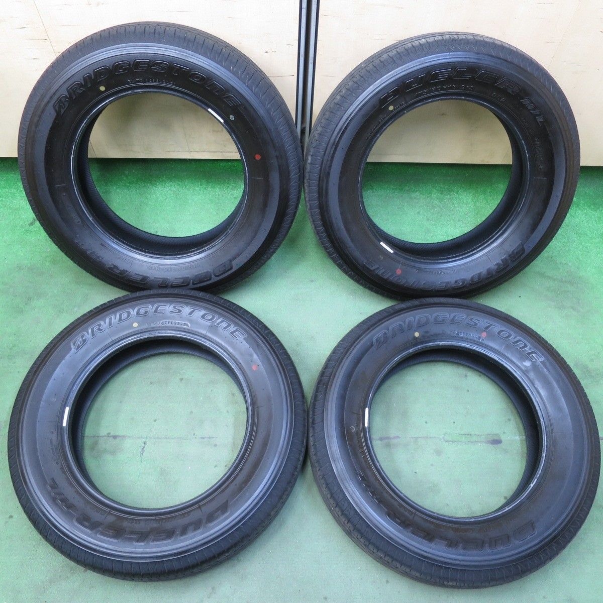 バリ溝 25年 9 5分 ジムニー 等 175 80 R 16 ブリヂストン デューラー H L 852 タイヤ 16インチ 5102503イノタ