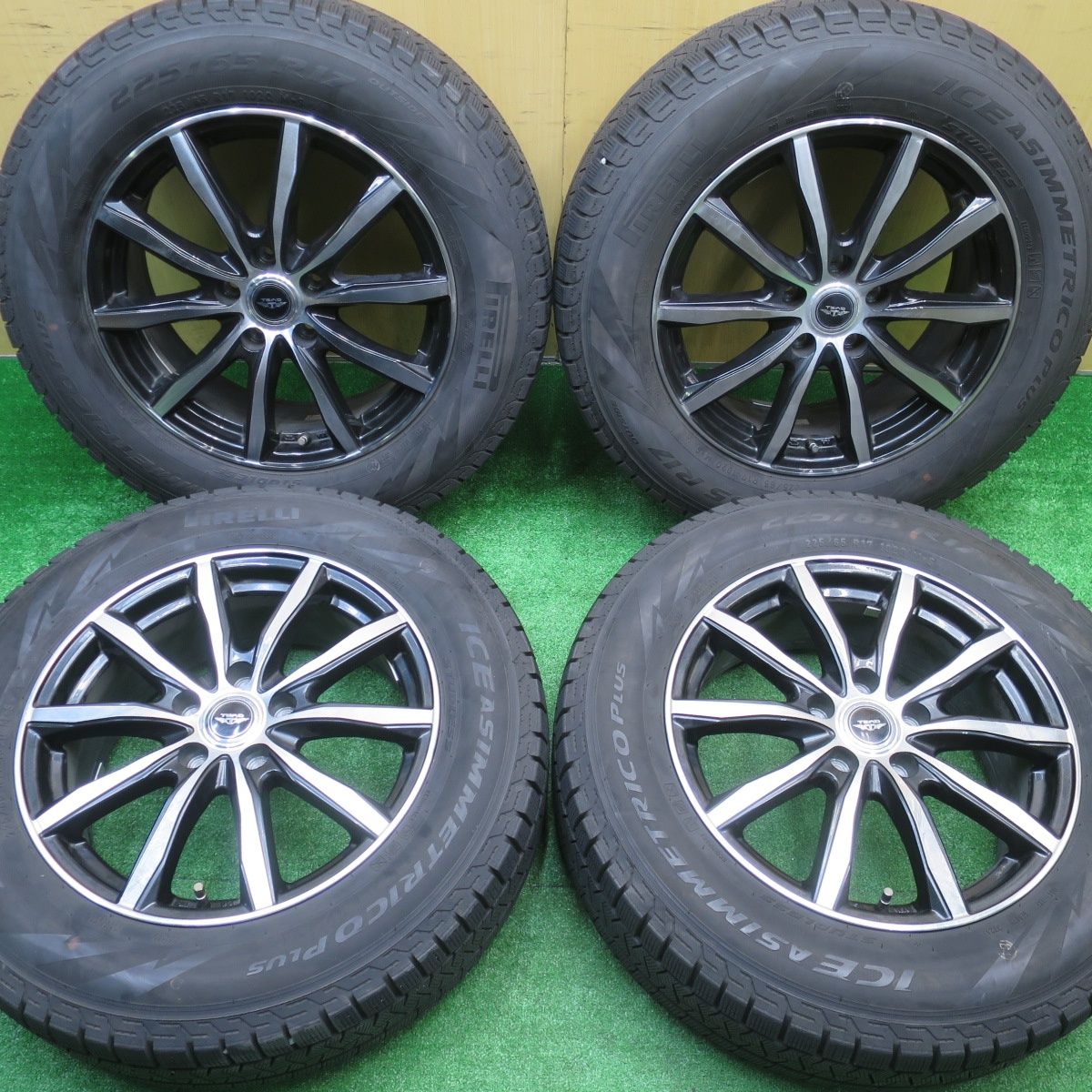 バリ溝！ブリヂストン ブリザック レボGZ 215⁄55R17 中古1本 バリ溝 