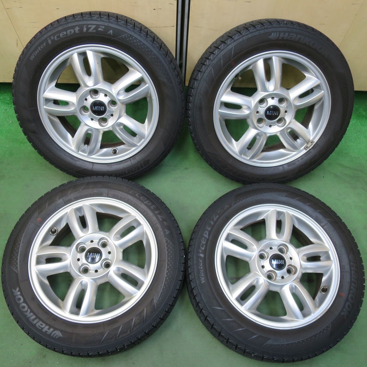 4本価格☆MINI R56 ミニ クーパー 純正 175/65R15 スタッドレス