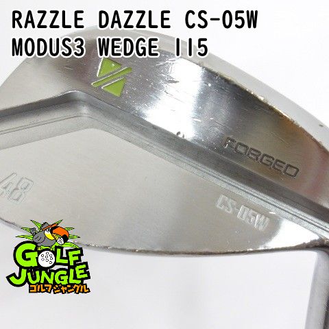 ウェッジ RAZZLE DAZZLE CS-05W MODUS3 WEDGE 115 Wedge 48 ウエッジ スチールシャフト おすすめ メンズ 右 9284
