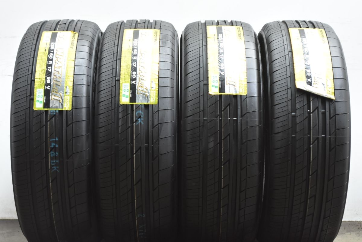 トーヨー トランパス Lu 2 225 60 R 17 4本セット 交換用 バリ溝 アルファード ヴェルファイア エルグランド XV デリカD 5 X 3 4