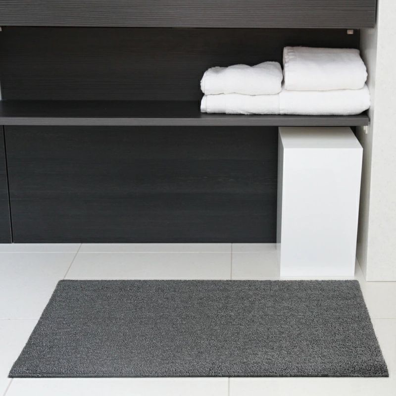 玄関マット シャグソリッドドアマット46.0×71.0cm