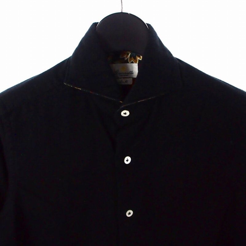 ジャンネット 36 黒長袖シャツ 南イタリアのシャツブランドGiannetto ジャンネット の魅力 | Octet