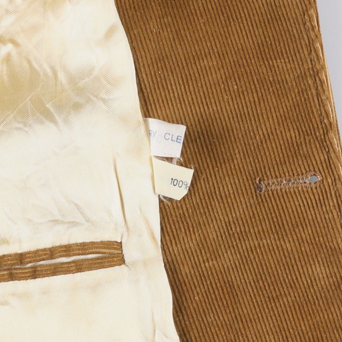 コーデュロイテーラードジャケット