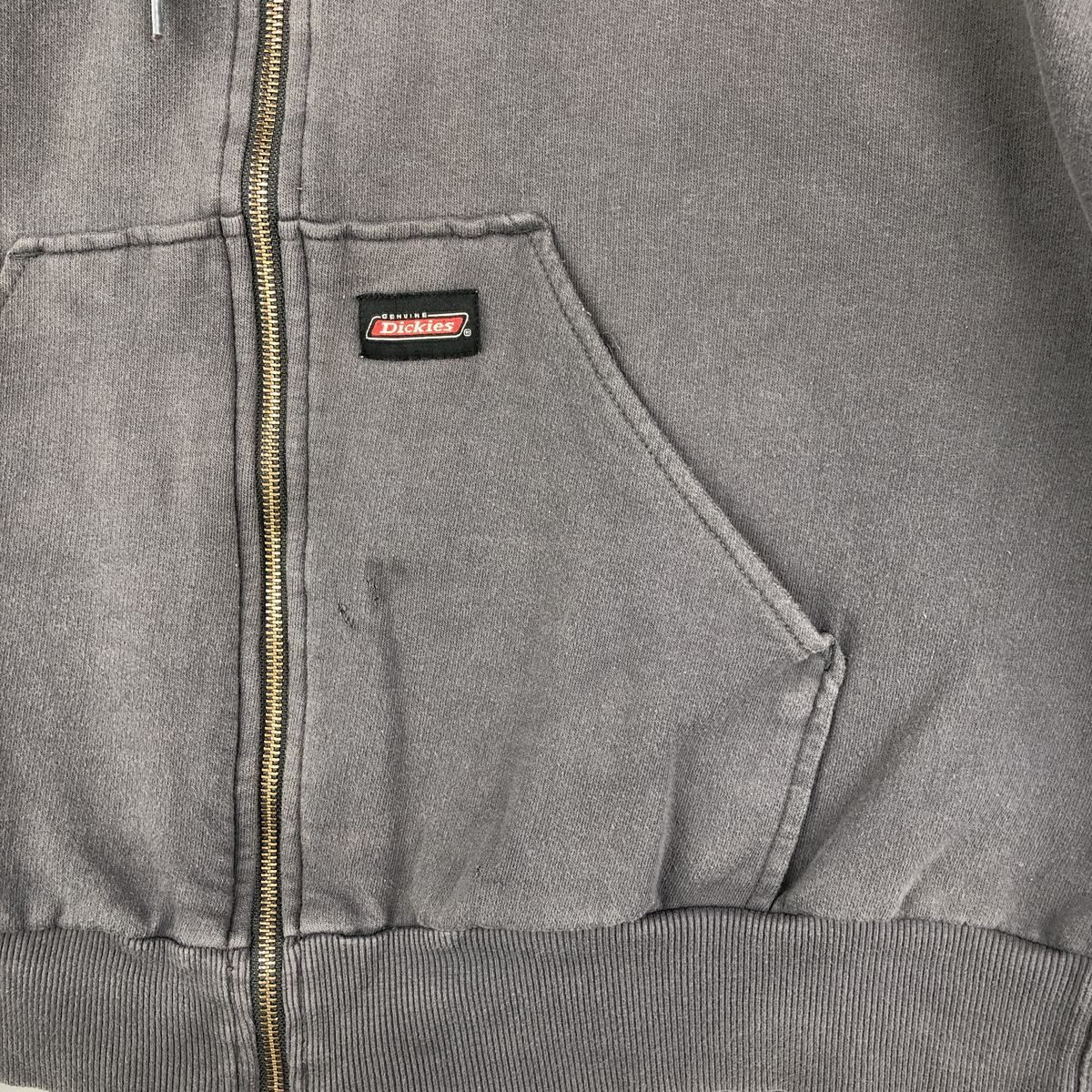 古着 ディッキーズ Dickies スウェットフルジップパーカー メンズXL相当/eaa592821