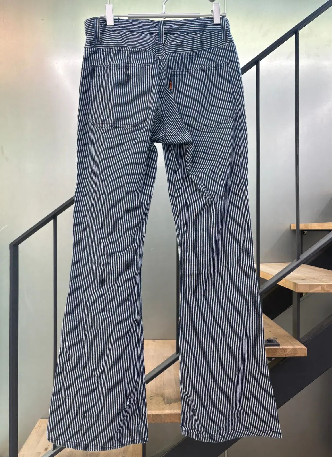 リーバイス ストライプ ヴィンテージ ブーツカット パンツ