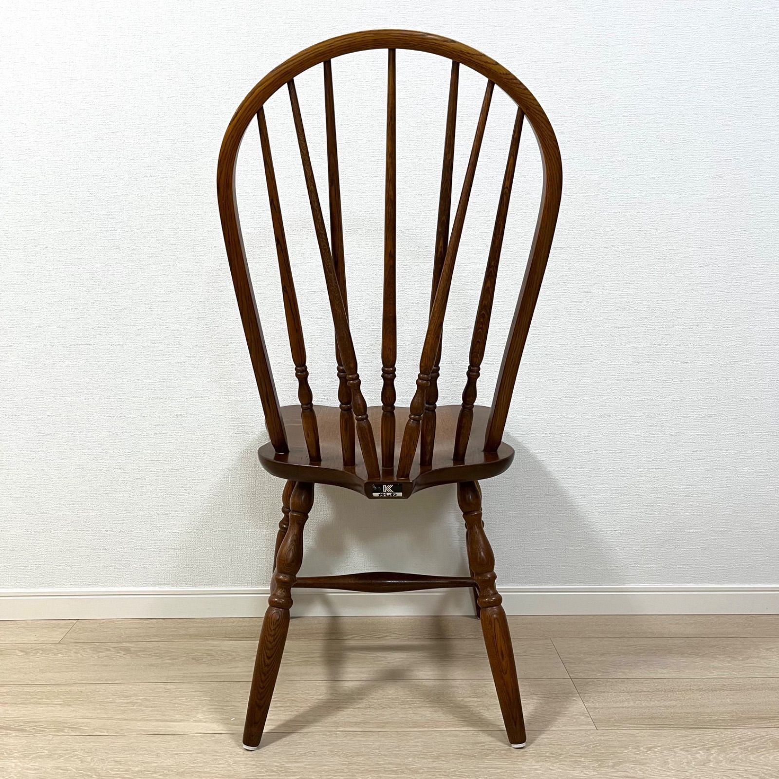 た73【美品】柏木工 ウィンザーチェア ダイニングチェア ボウバック