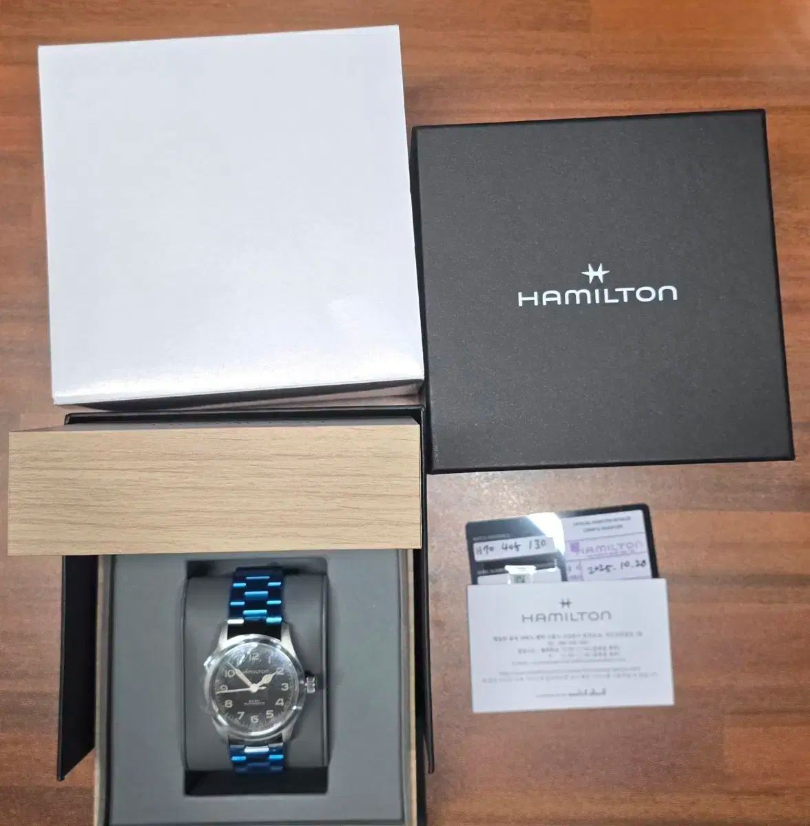  ハミルトン マーフィー 38 ブレスモデル 自動巻き時計 腕時計(アナログ)